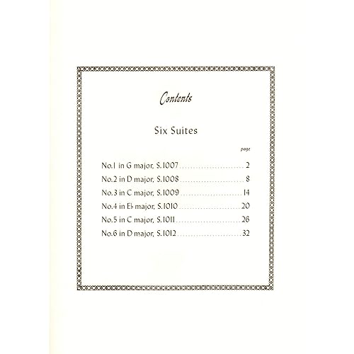 Miniatura 2 de Bach, J.S. - 6 Cello Suites, BWV 1007-1012 - Viola solo - by Milton Katims - International