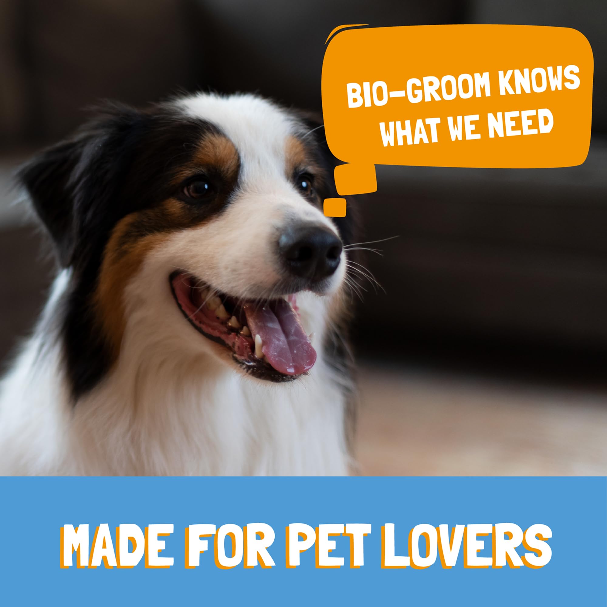 BIO-GROOM - Herbal Groom - Natürliches Kräutershampoo - Hundeshampoo und Welpenshampoo - Mit 8 reinen Pflanzenextrakten - Für Lang- und Kurzhaarige Rassen - Frei von Parabenen - 3.8 L