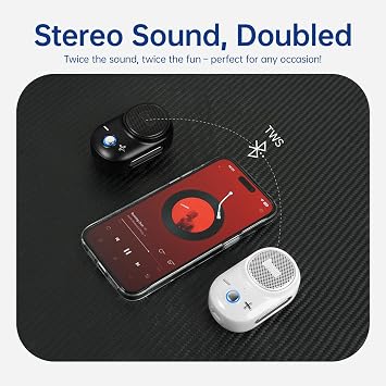 Divoom Itour-S Giyilebilir Bluetooth Hoparlör, IP67 Su Geçirmez Toz Geçirmez, Taşınabilir Küçük Klipsli Bluetooth Hoparlör, 10H Çalma Süresi, Mutfak, İş, Seyahat, Bisiklet, Golf, Havuz, Baba
