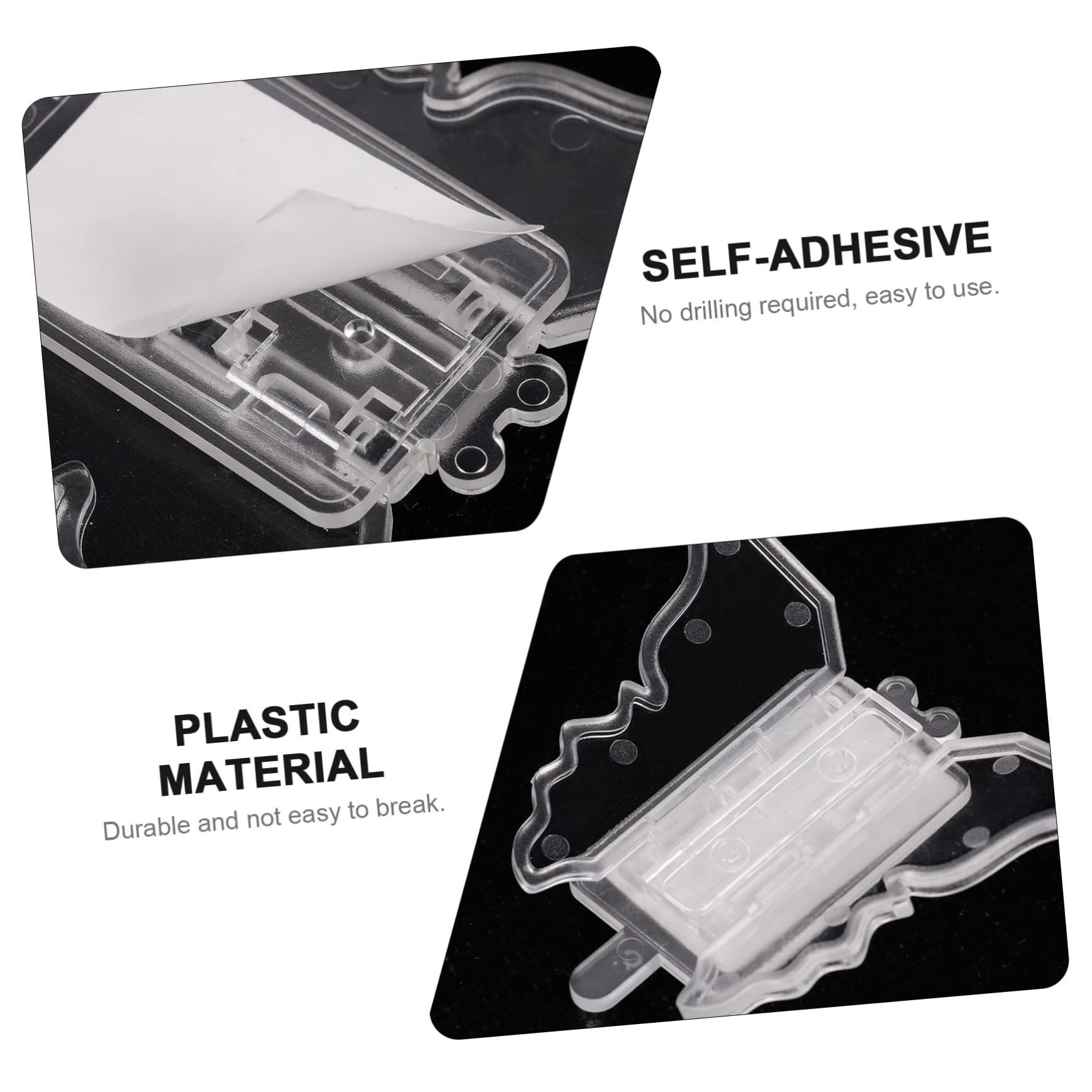 jojofuny 4 Set Di Sicurezza Per Finestre Per Bambini Barra Di Sicurezza Per Porte Scorrevoli Limitatore Di Finestre 6 Pezzi*4