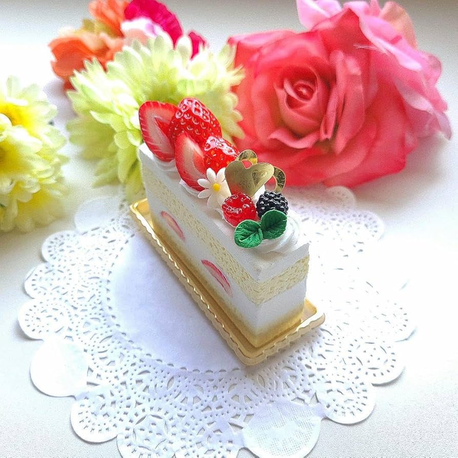 Amazon.co.jp: スティック型 苺ショートケーキフェイクスイーツ