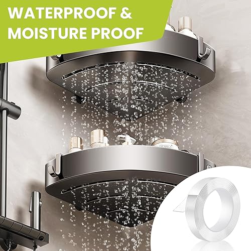 Miniatura 5 de Cinta adhesiva de doble cara resistente, cinta adhesiva nano extraíble de doble cara, cinta de montaje transparente para colgar cuadros, tiras