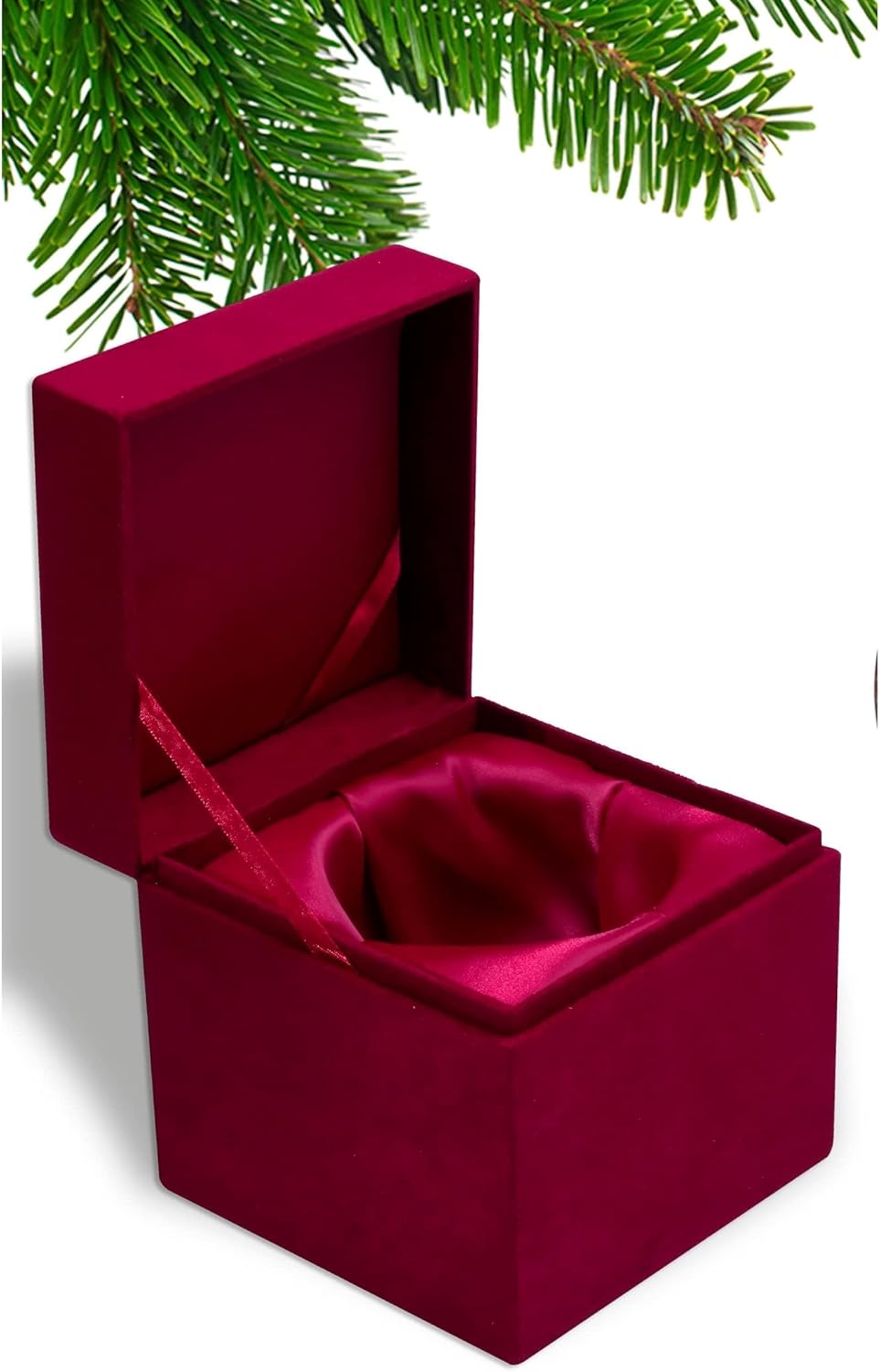 Inner Beauty 2011004 Woodland Plaid Pals Snowman Glass Ornament, 3.75-inch Length - Image 3