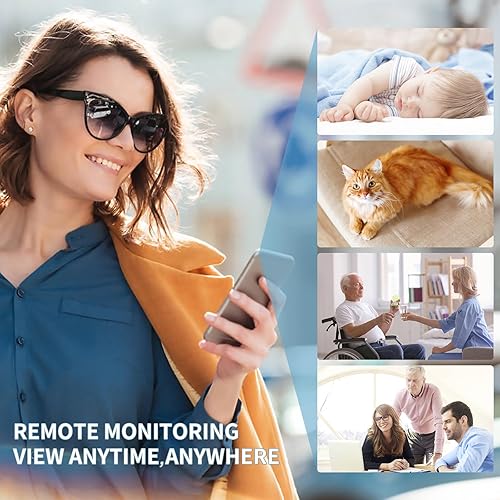 Miniatura 5 de Cámara espía, mini cámara HD 1080P, cámara de seguridad oculta, visión nocturna, reproducción de imágenes sin costuras, compatible con iOS y Android