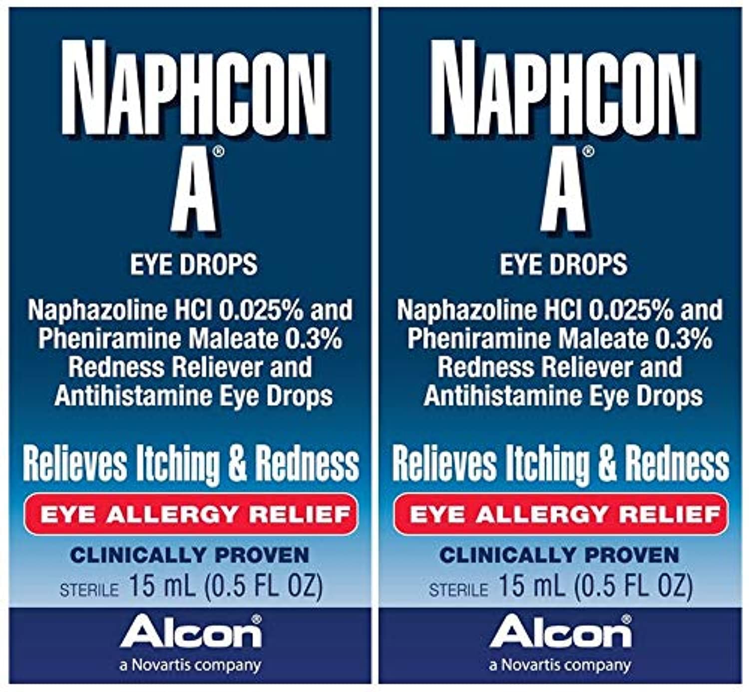 Naphcon-A Eye Drops 15-mL 2 Count