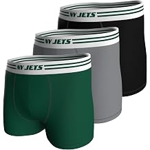 NFL NY Jets 3pk Boxers Men's Sports Socks Pack of 3