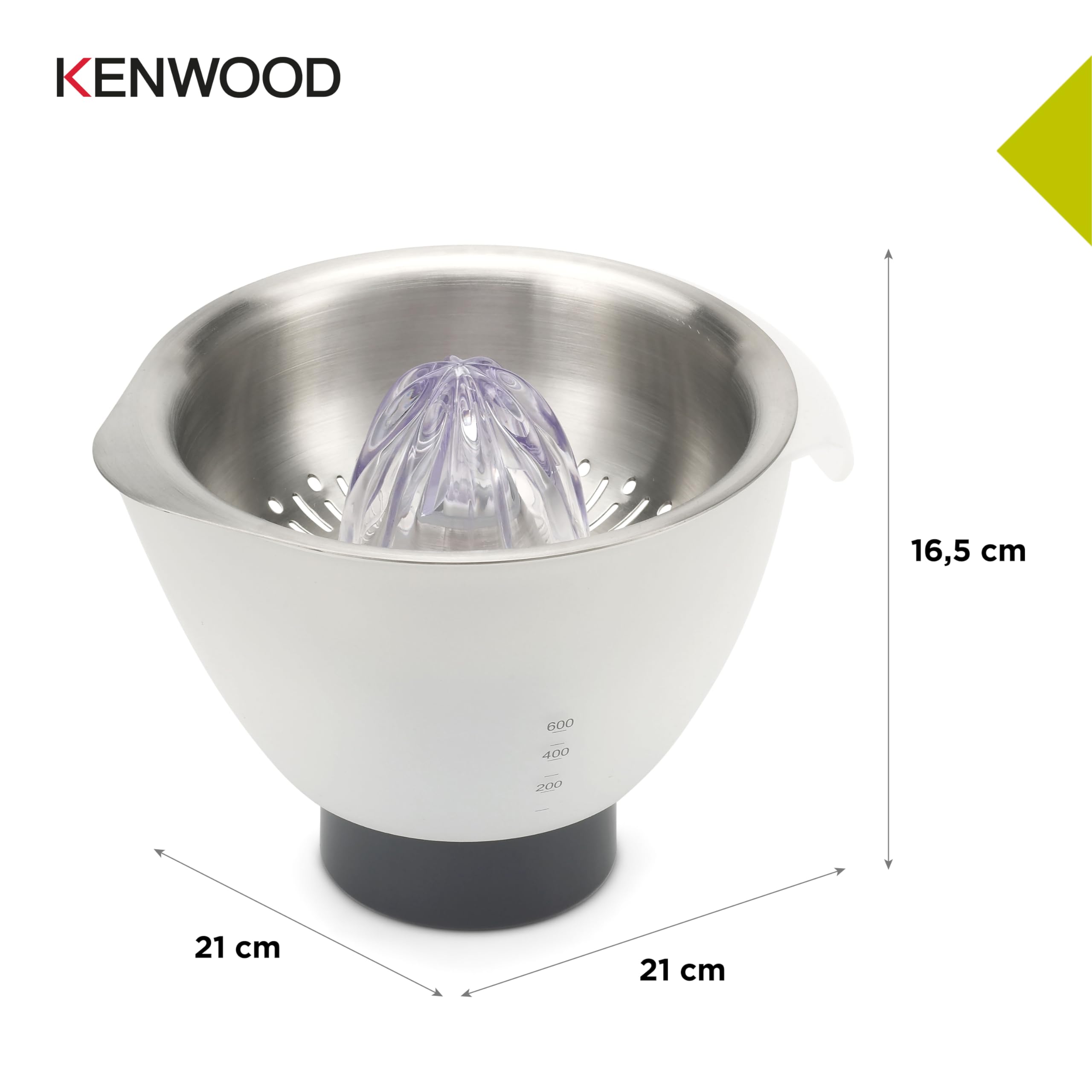 Kenwood - Accessoire Presse-Agrumes pour Robots Pâtissiers Chef & Chef XL