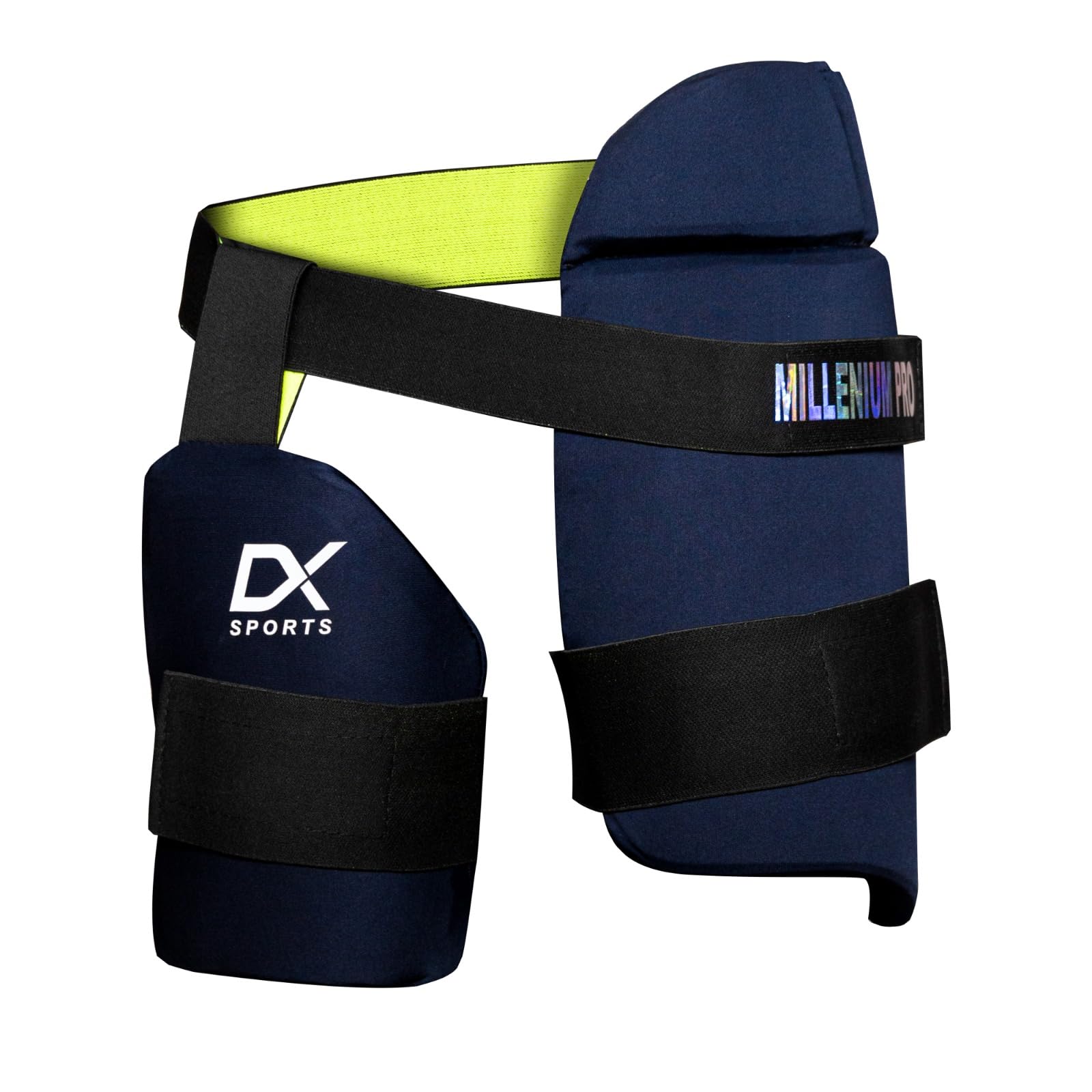 Cricket Thigh Guard Lightweight Batting Protection Pad with Adjustable Elastic Straps Foam Cushion for Men Boys Practice Training and Match Play (Mens)-image-12