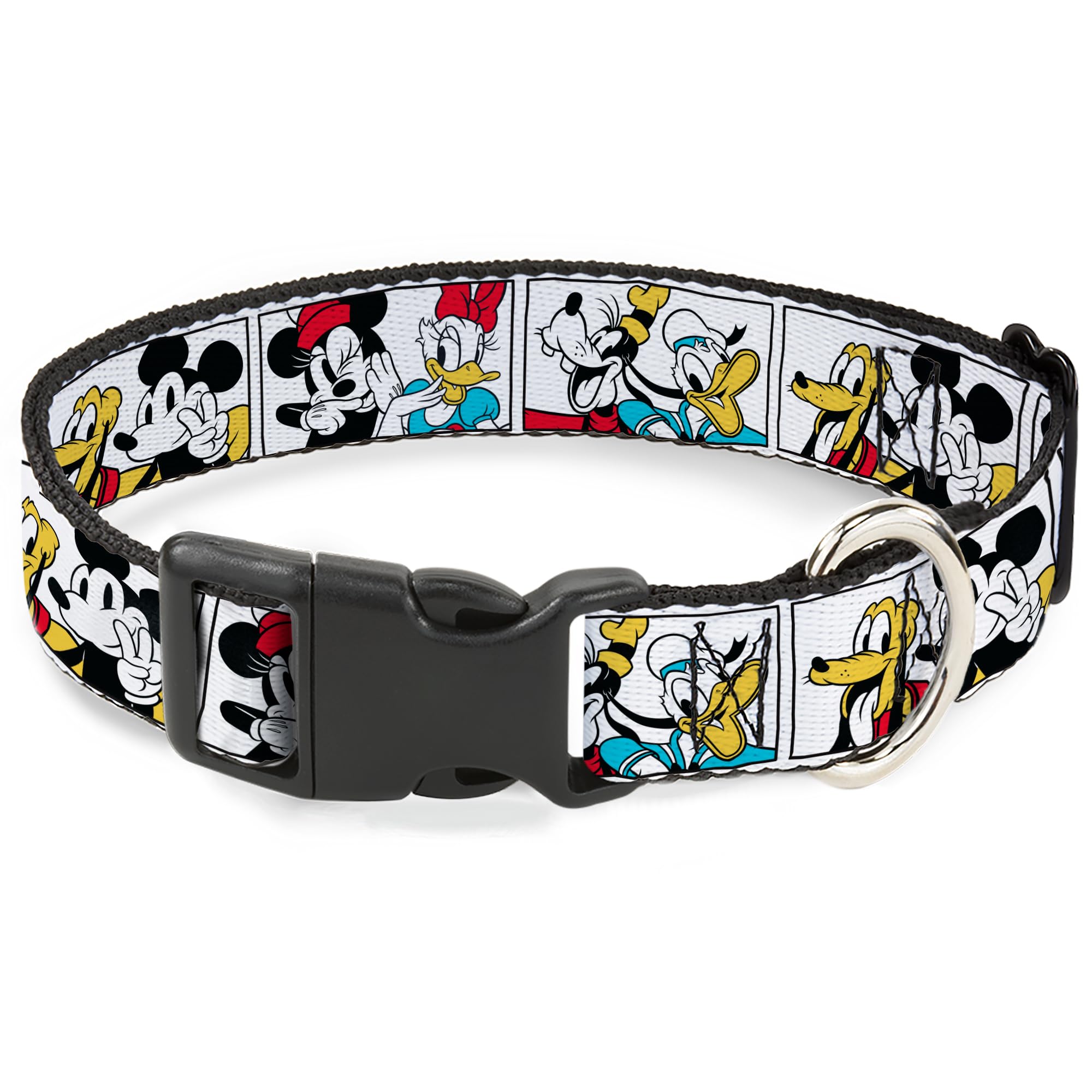 Collier Disney pour chien blanc multicolore idéal pour les balades