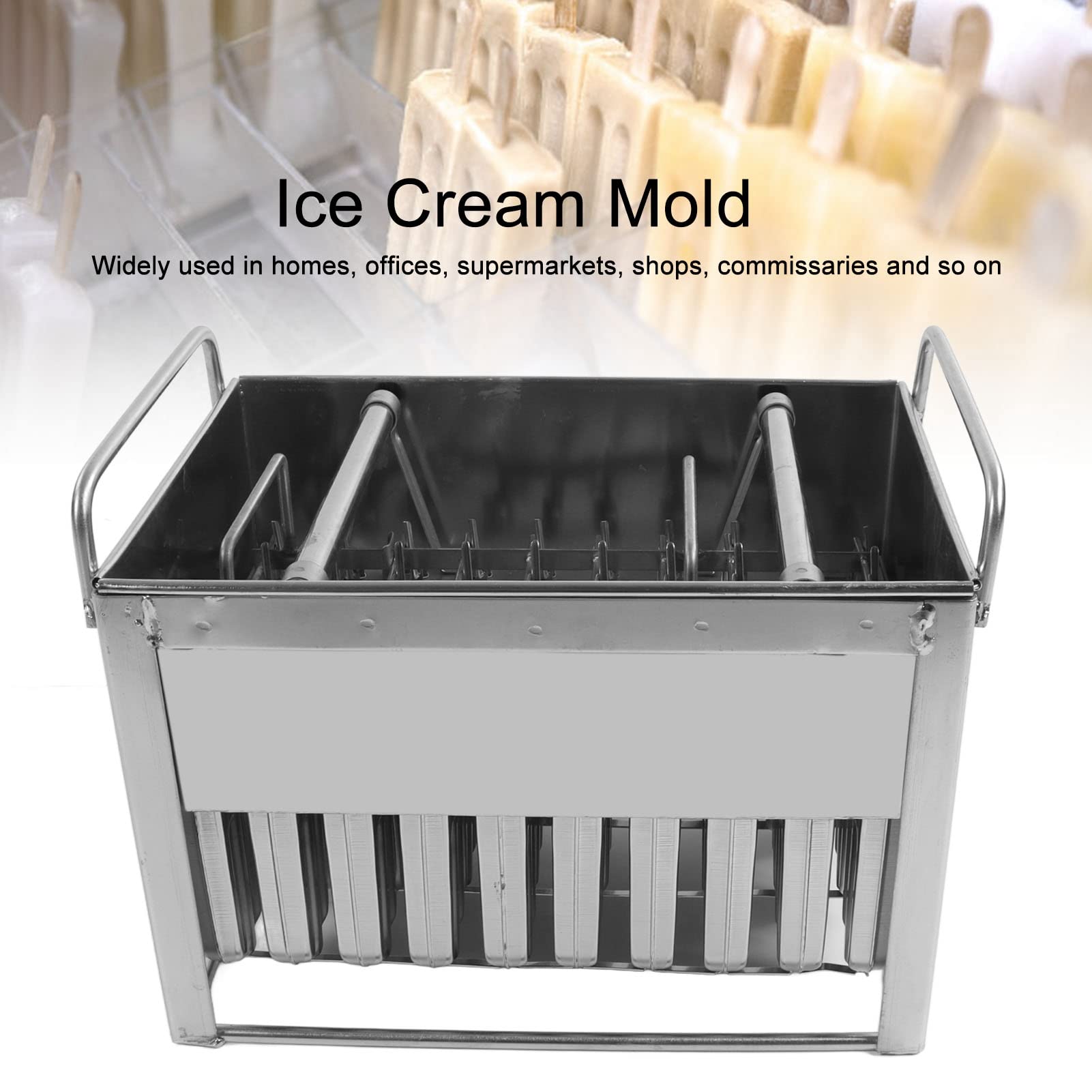 Amazon|40個のステンレス鋼のアイスキャンデー型、多機能アイス Amazon|40個のステンレス鋼のアイスキャンデー型、多機能アイス