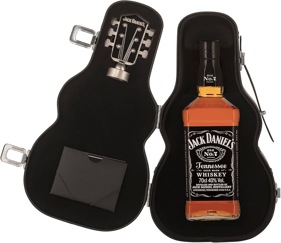 Jack daniel`s guitar 70cl ? special pack dell`iconico old no. 7 ...