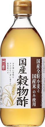 Uchibori Jozo Domestic Grain Vinegar 500ml Domestic Rice Domestic Wheat Grain Vinegar Rice Vinegar Vinegar Pure Rice Vinegar Uchibori