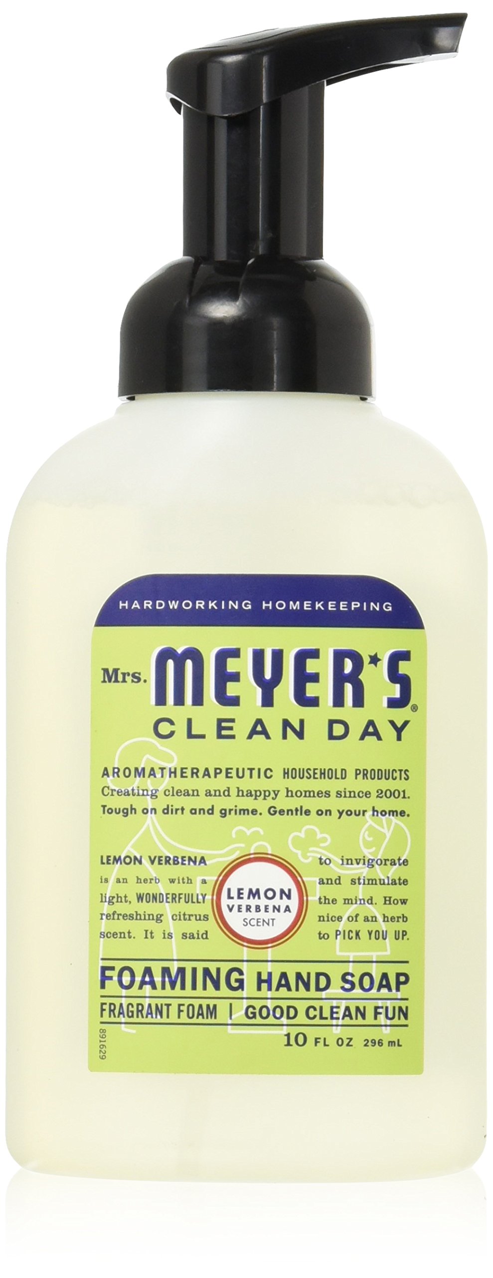 Mrs. MEYER'S Foaming Hand Soap Lemon Verbana 10 Ounces - foot and hand care | Mubboo
