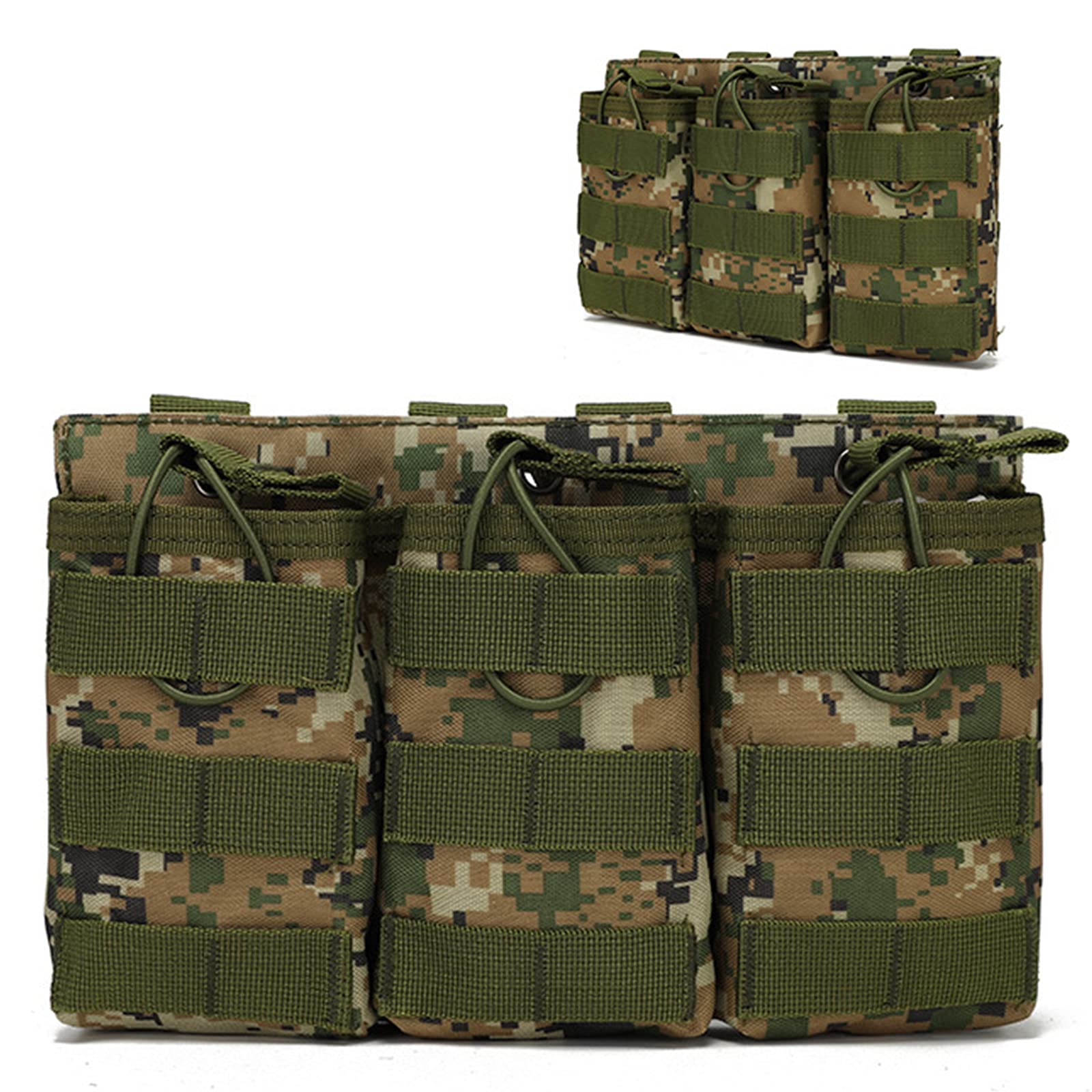 Buy Ultrafun Triple Mag Pouch Adjustable Molle Paintball Airsoft