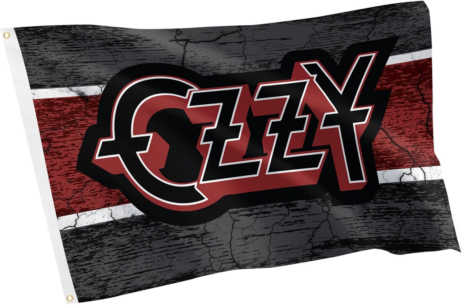 Desert Cactus Ozzy Osbourne Flag 100% Polyester Indoor Outdoor 3x5 feet Band Flags (Flag D)