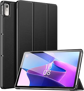 MoKo Case Compatible with Lenovo Tab P11 2nd Gen 11.5-Inch 2023 TB350FU, Lightweight Slim Shell Shockproof Back Stand Cover with Auto Wake/Sleep, Cover for Lenovo Tab P11 Gen 2 11.5", Black