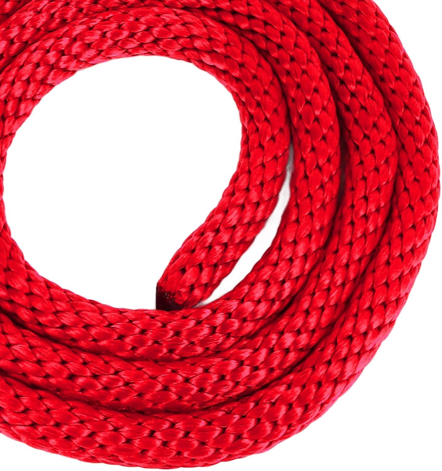 Lunge Line for Horse, Heavy Duty High Tensile Horse Training Rope Horse Lunge Line Horse Bridle Horse Lunge Line with Snap for Training Competition and Daily Traction 2 Meter