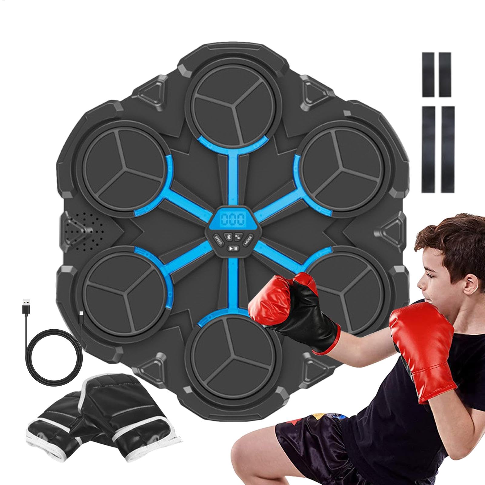 Punzonatrice musicale, macchina da boxe musicale per adulti, macchina
