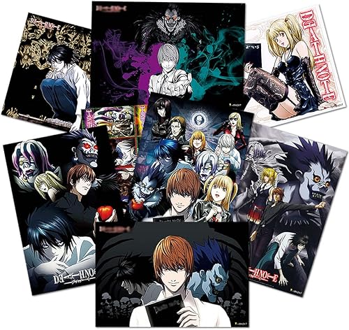 ePanda Póster de la muerte de anime de la muerte, póster clásico de Misa Yagami para dormitorio, sala de estar, kit de collage de pared, imágenes de
