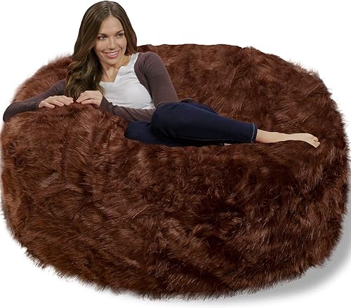 Miniatura 68 de Chill Sack - Sillón puff, Tela, Suave lino sintético, color negro. Lino, color negro,Microsuede - Guijarro Gris Oscuro,Microsuede - Limón,Microsuede