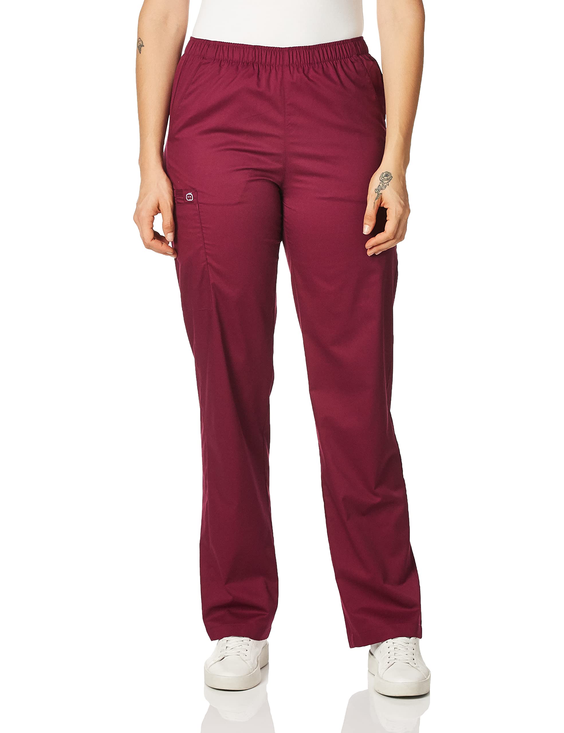 WonderWink Women's Tall Wonderwork Women's Pull-On Cargo Scrub Pant Tall