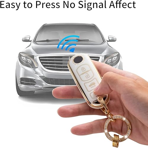 Miniatura 3 de Gematay Funda para llavero Mazda con llavero, compatible con Mazda 3, 6, 8, Miata, MX-5, CX-3, CX-5, CX-5, CX-7, CX-9, 4 botones, color verde, Verde