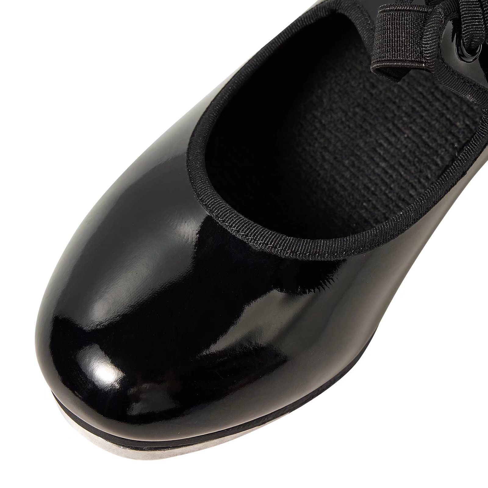 Zapatos de Claque,Mujer Hombre Niños 2.5cm Tacón Zapato de Tap Zapatos Claqué