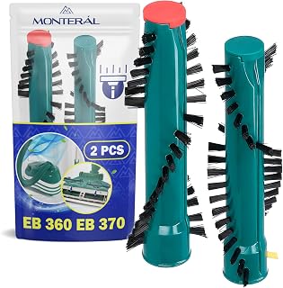 2 Piezas Giratorios Cepillo Aspiradora para Vorwerk Kobold para Tiger EB 360 EB 370 - MONTERAL