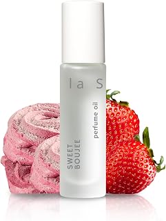 Marshmallow Perfume Oil for Women - Sensual Fragrance with Strawberry, Sweet Vanilla, Sugar, and Musk - Candy Scents Roller Ball Women's Body Oils for Travel