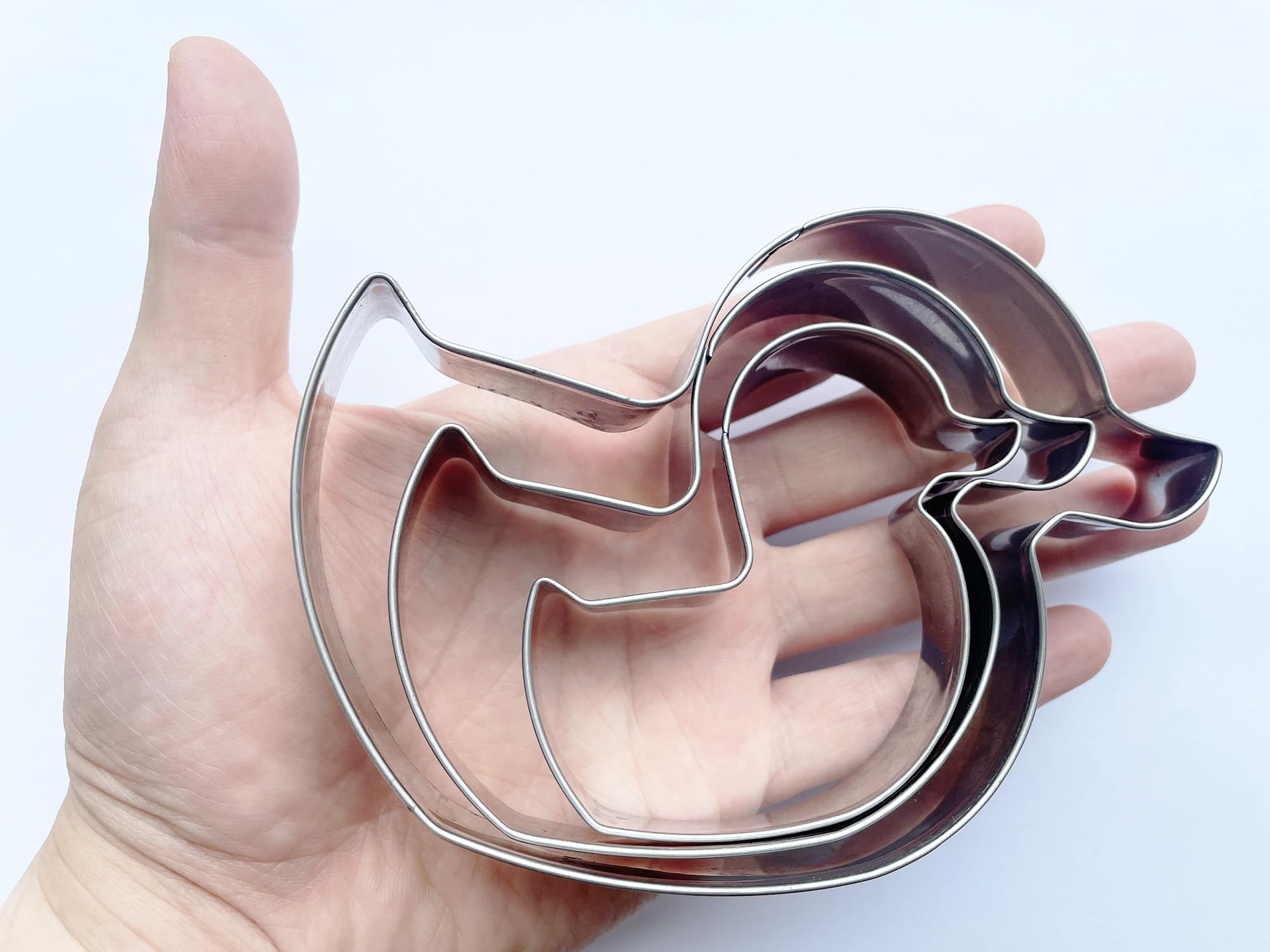 Stampino Per Biscotti A Forma Di Anatra – Acciaio Inossidabile – 7,5 Cm – Per Pasta, Fodente, Marzapane