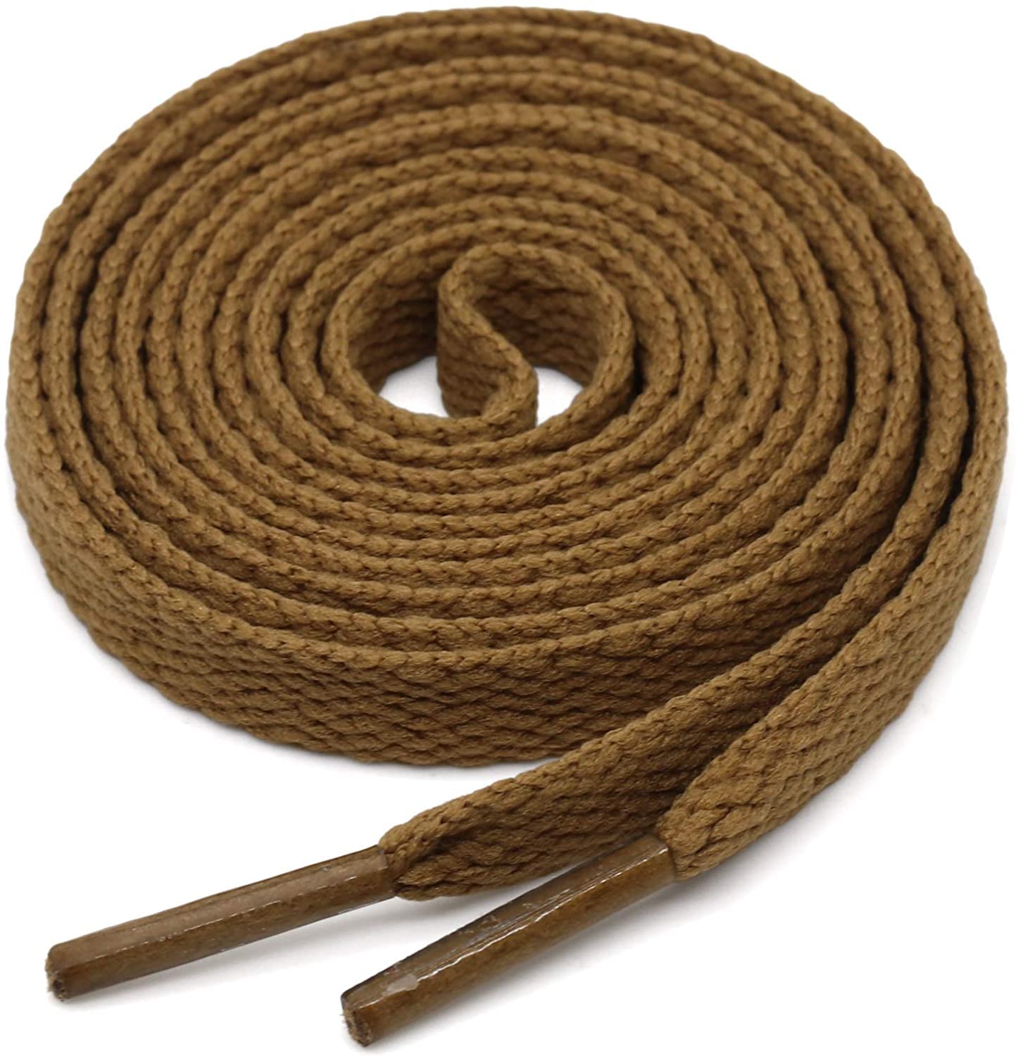 GRAH SANGRAH® Flat Sport Shoelace Canvas Sneaker or Casual Shoe Lace for Athletic Shoes (120 CM, TAN) (B085MH47TS) Amazon Price History, Amazon Price Tracker