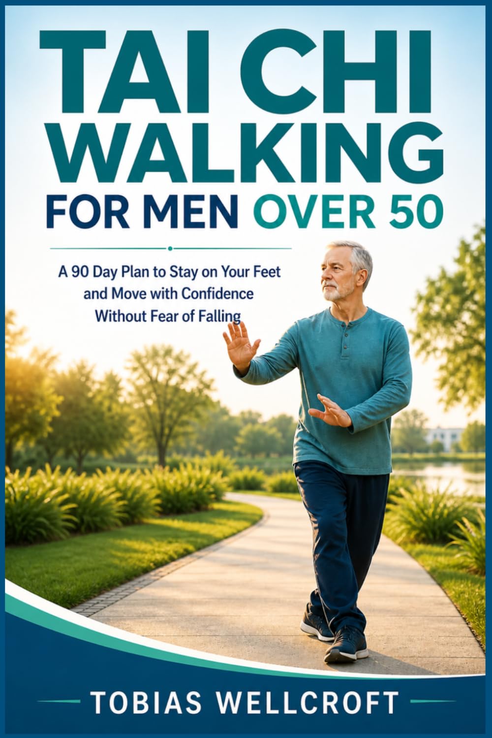 TAI CHI WALKING FOR MEN OVER 50: A 90 Day Plan to Stay on Your Feet and Move with Confidence Without Fear of Falling