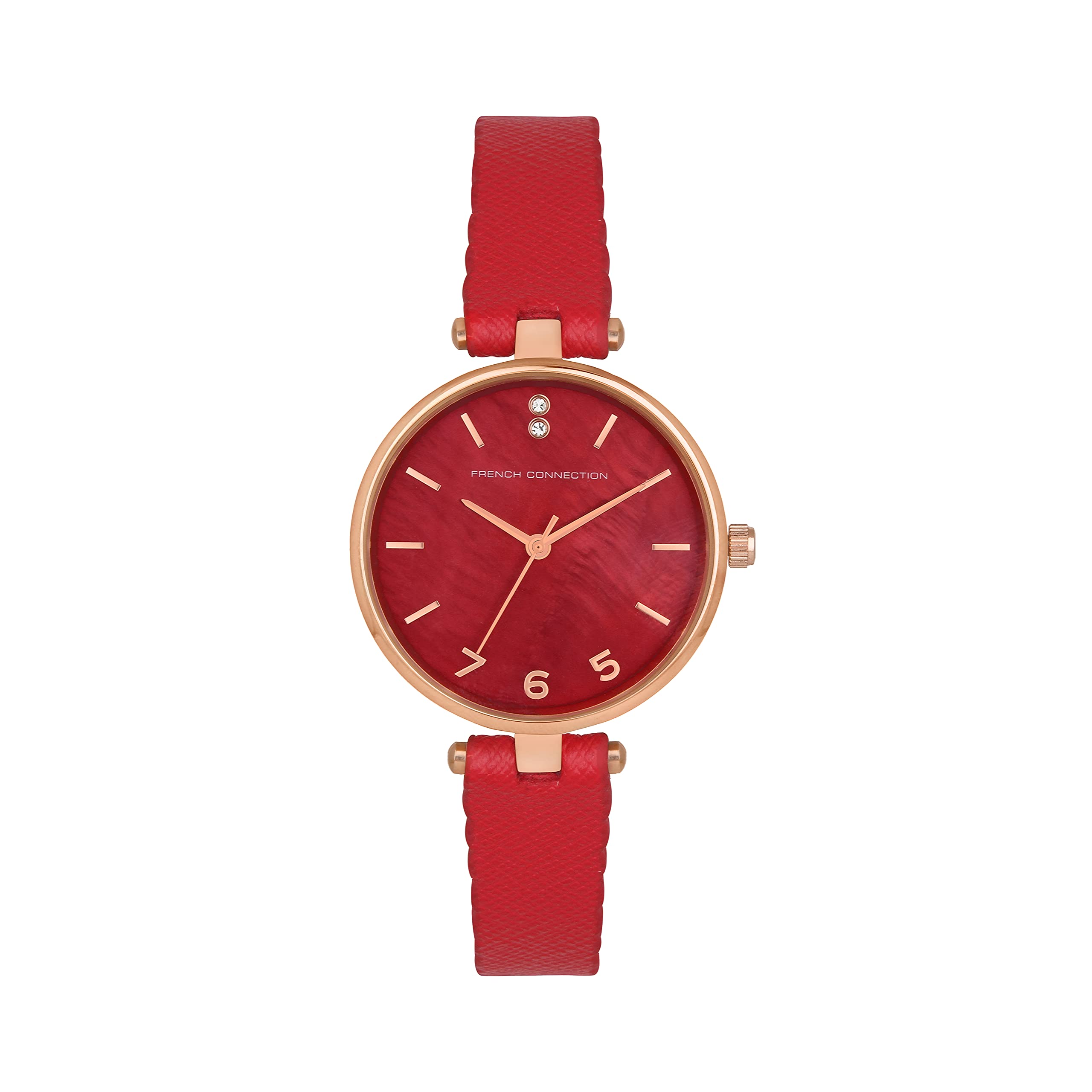 French ConnectionAnalog Women's Watch (Dial Colored Strap)