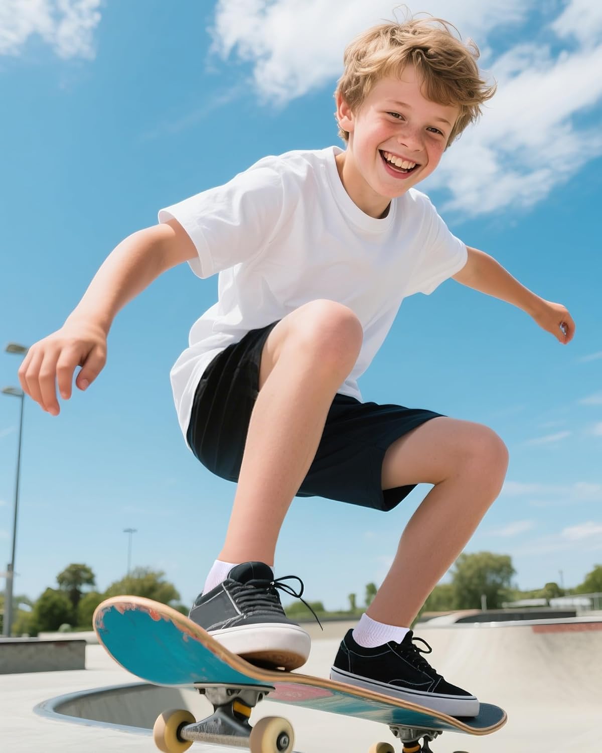 10 Pairs Kids Socks for Boys Girls Ankle Athletic Low Cut Socks Half Cushioned Crew Cotton No Show Running Sock - Image 3