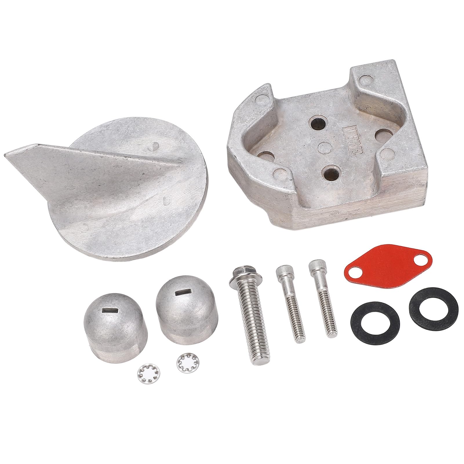 KIMISS Robusto Kit di Anodi in Alluminio Marino, Set di Anodi di Ricambio per Mer R MR Drive
