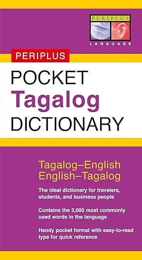 Pocket Tagalog Dictionary: Tagalog-English English-Tagalog - Perdon, Renato | 9780794603458 | Amazon.com.au | Books