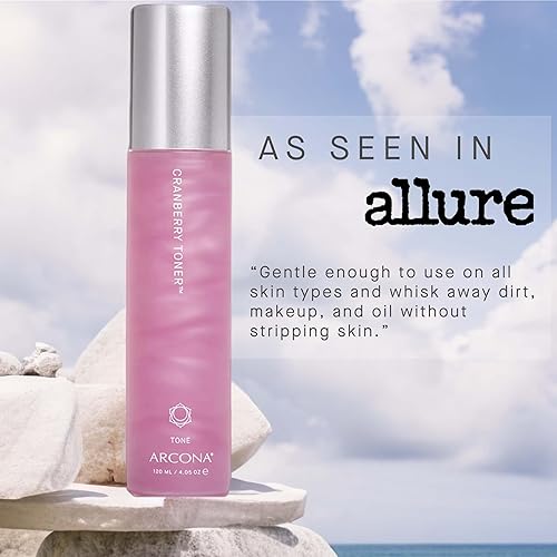 Miniatura 5 de ARCONA Tóner de arándano  Ingredientes naturales, hamamelis, extracto de fruta de arándano, leche de arroz y té blanco. Limpia, calma, protege e