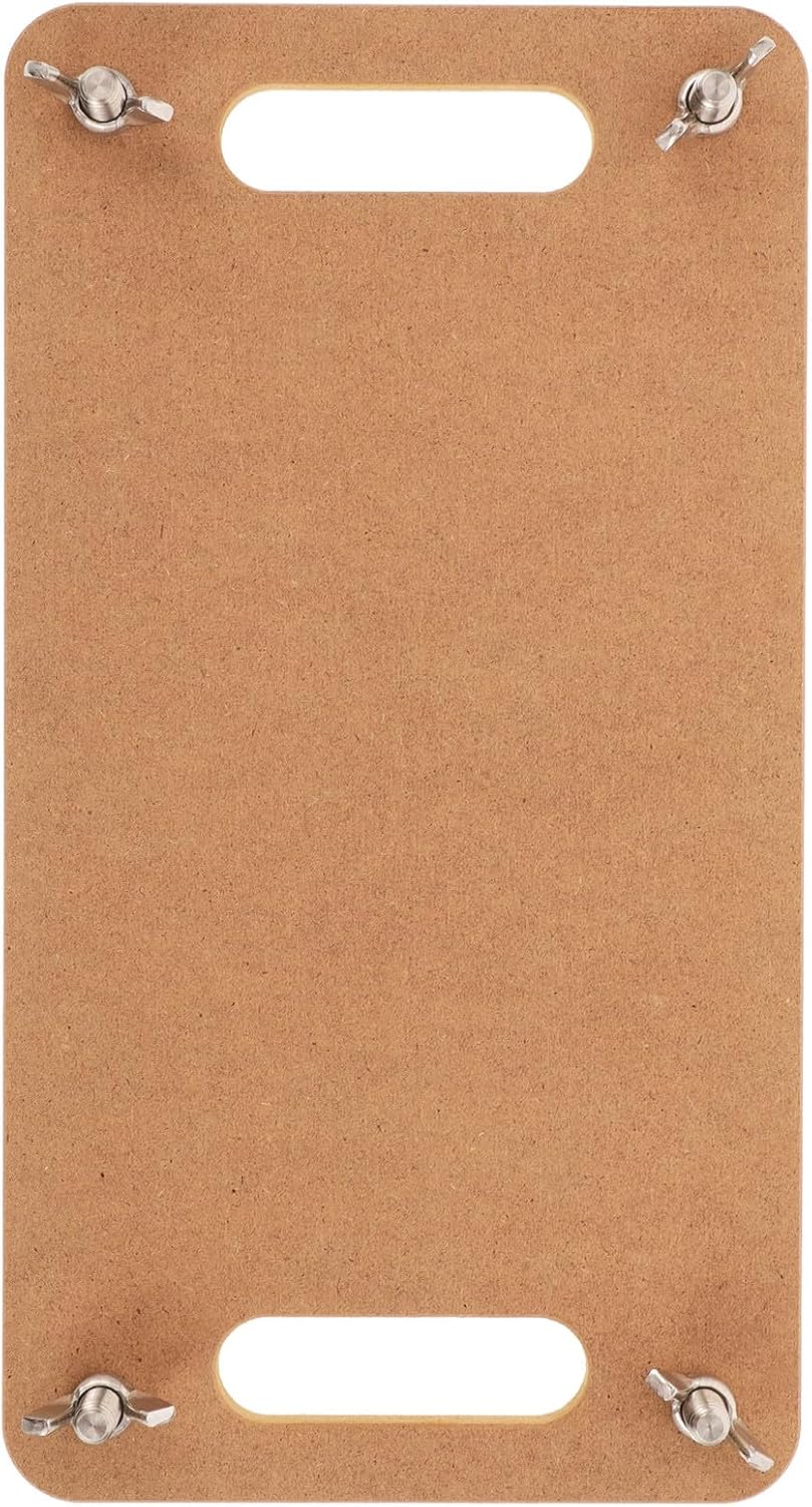Portable Wood Clay Wedging Board with Built-in Handle for Pottery