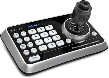 MARSHALL Electronics VS-PTC-200 وحدة تحكم كاميرا PTZ مدمجة ، أسود