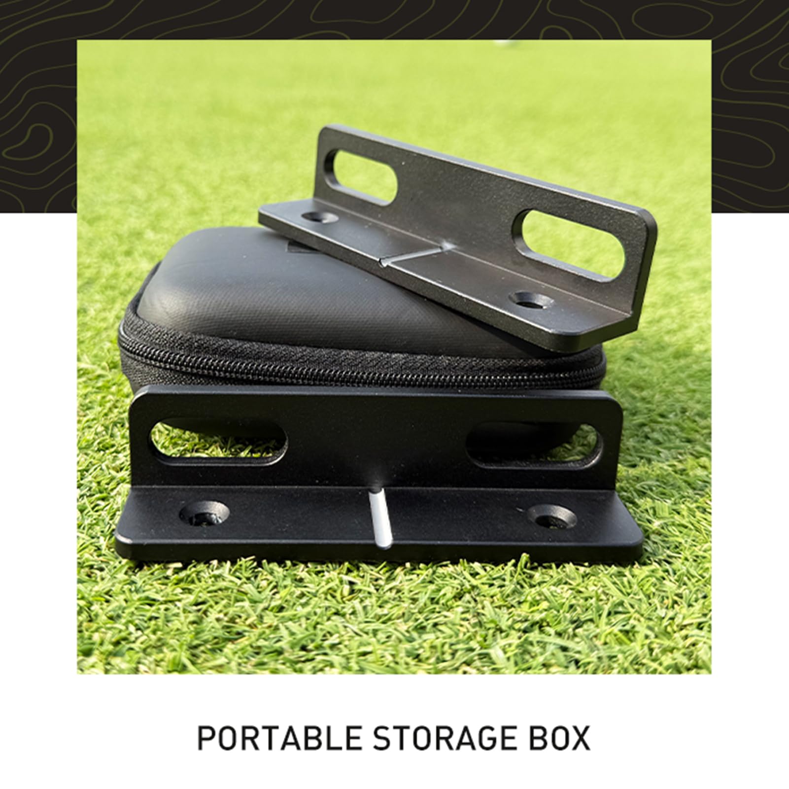 Indoor Putt-Tor-Trainer Tragbares Golf-Tor-Set