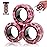 3PCS Magnetic Rings Fidget Toy Set,Adult Fidget Magnets Spinner Rings for Anxiety Relief Therapy, Stocking Stuffers for Adults Men Teens | Gift for Boys Girls Kids