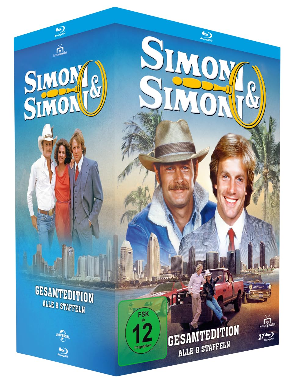 Simon & Simon - Die komplette restaurierte Serie (Staffeln 1-8 / Gesamtedition)