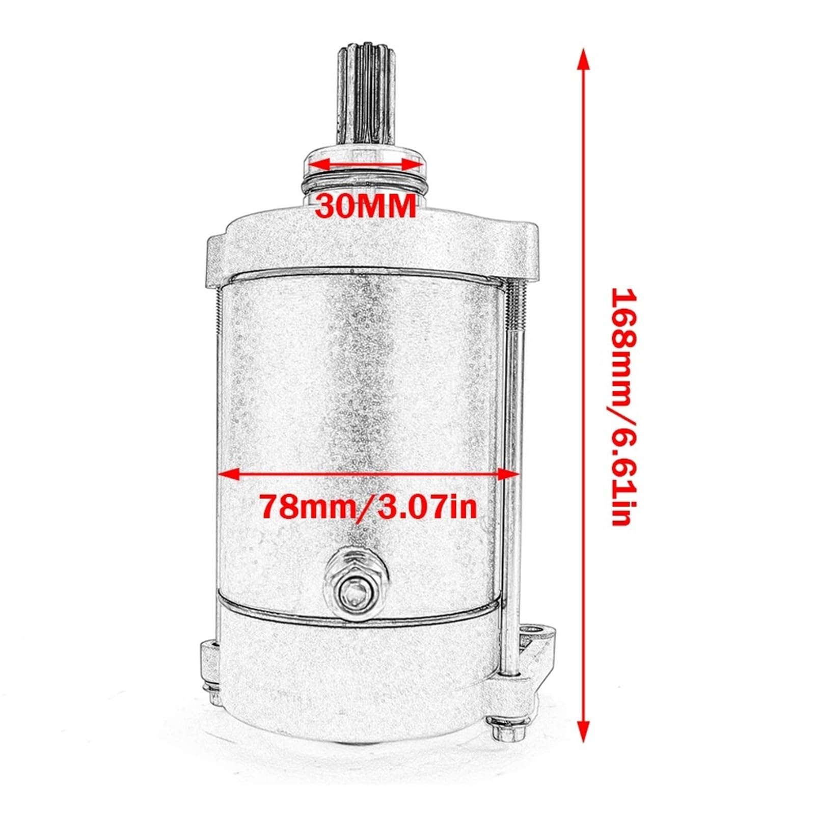 Motorino avviamento 0800-091000 Per CFMoto ATV UTV Per Zforce Cforce Uforce 800 1000 Z8 X8 Tracker 800 Motorino Di Avviamento