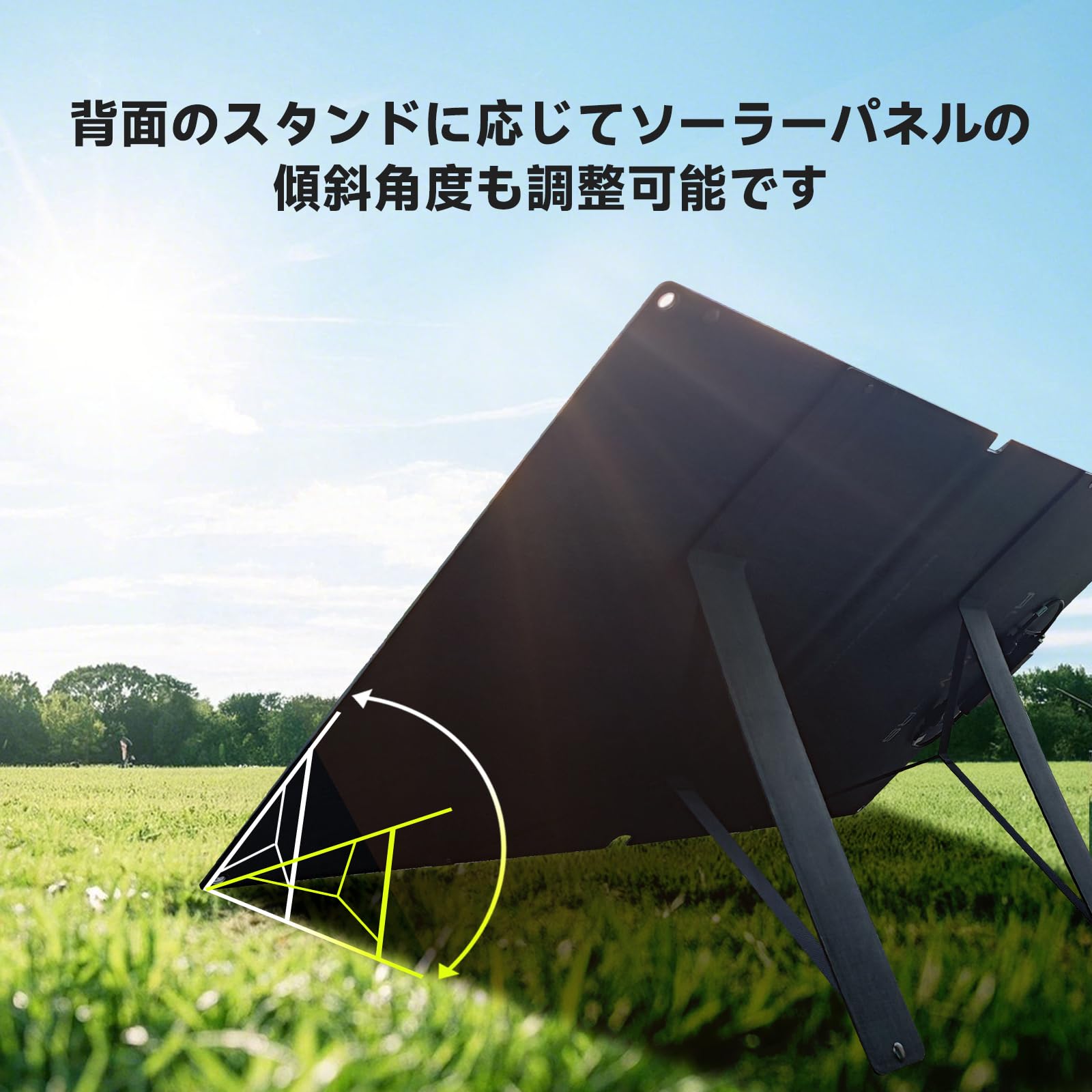 Amazon.co.jp: ALLPOWERS SOLAX SE100X2 ソーラーパネル 折りたたみ