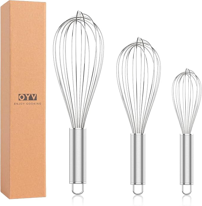 Stainless Steel Whisk Set