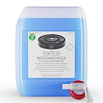PURIVITA® Detergente per Robot Lavapavimenti (5000ML) – Detersivo Lava Pavimenti Robot – Liquido Prodotto Lavapavimenti – Floor Cleaner for Roboter – Per Tutti i Tipi di Robot Spazzino e Aspirapolvere