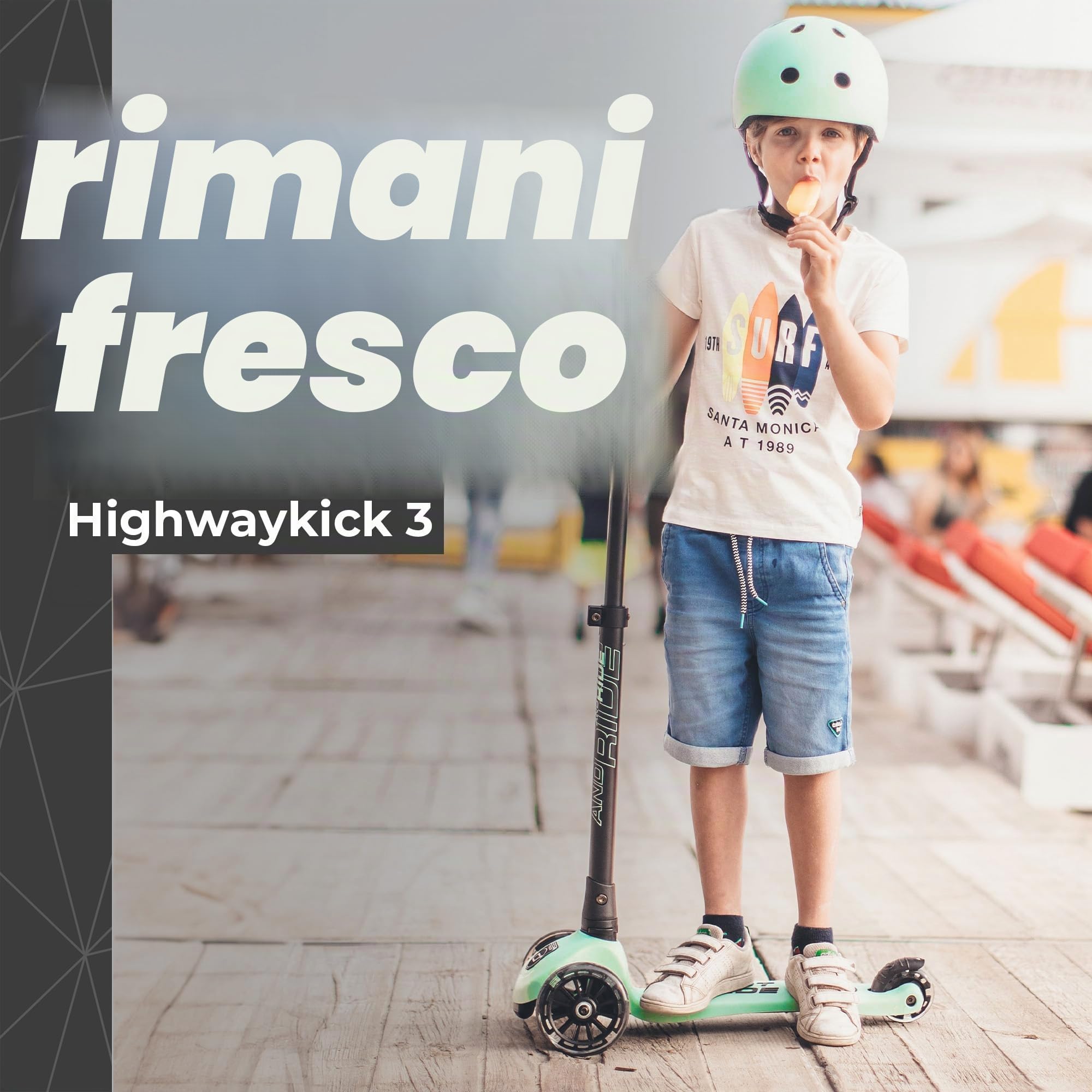 Scoot & Ride Highwaykick 3 LED Steel os