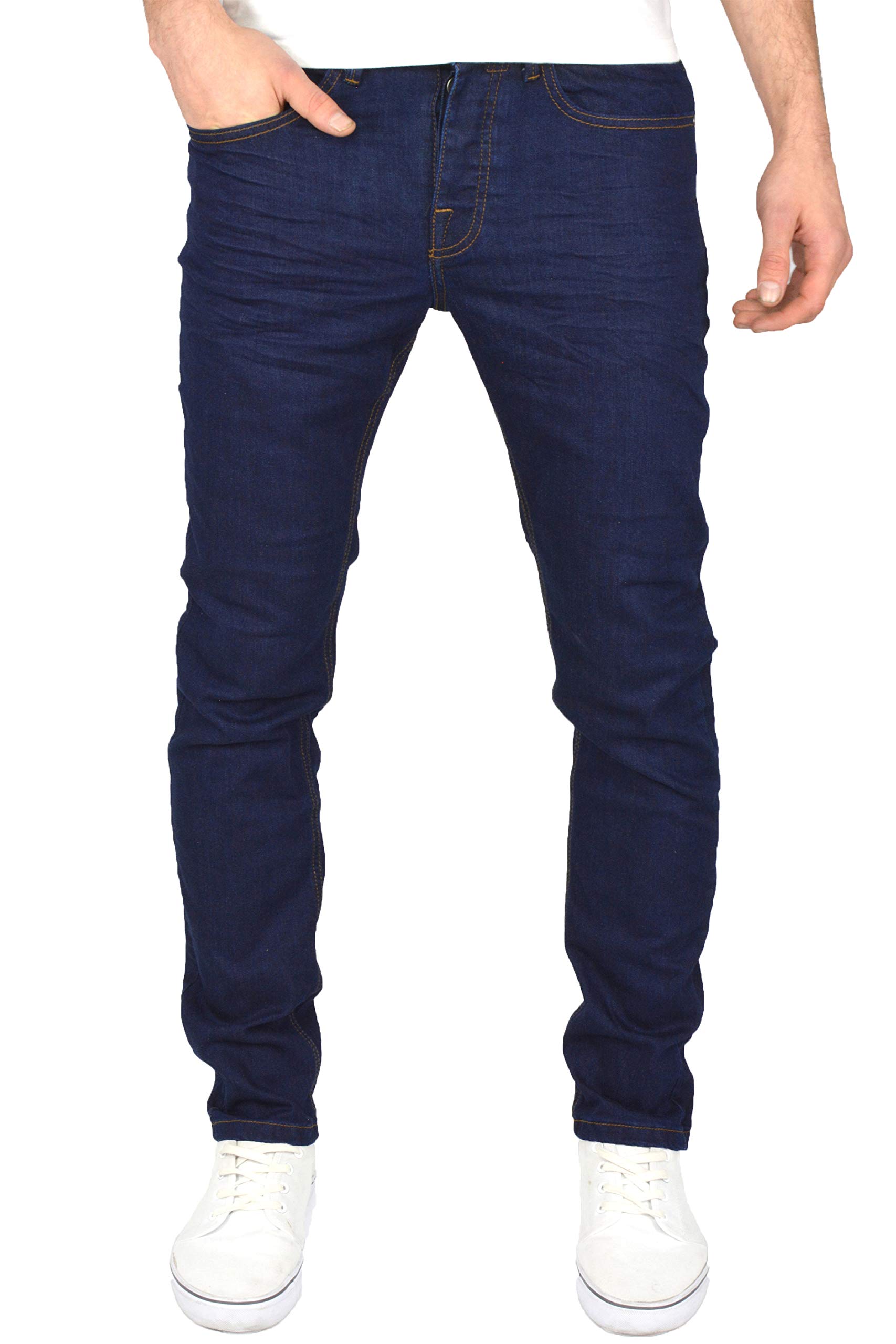 Crosshatch Men's Indigo Jeans Buraca 32W X 32L