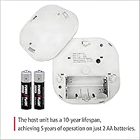 Vista 7 de COHANSHAN Detector de humo, Alarma de humo, Alarmas de incendio Detectores de humo, (Vida útil del sensor de 10 años) cumple con la certificación