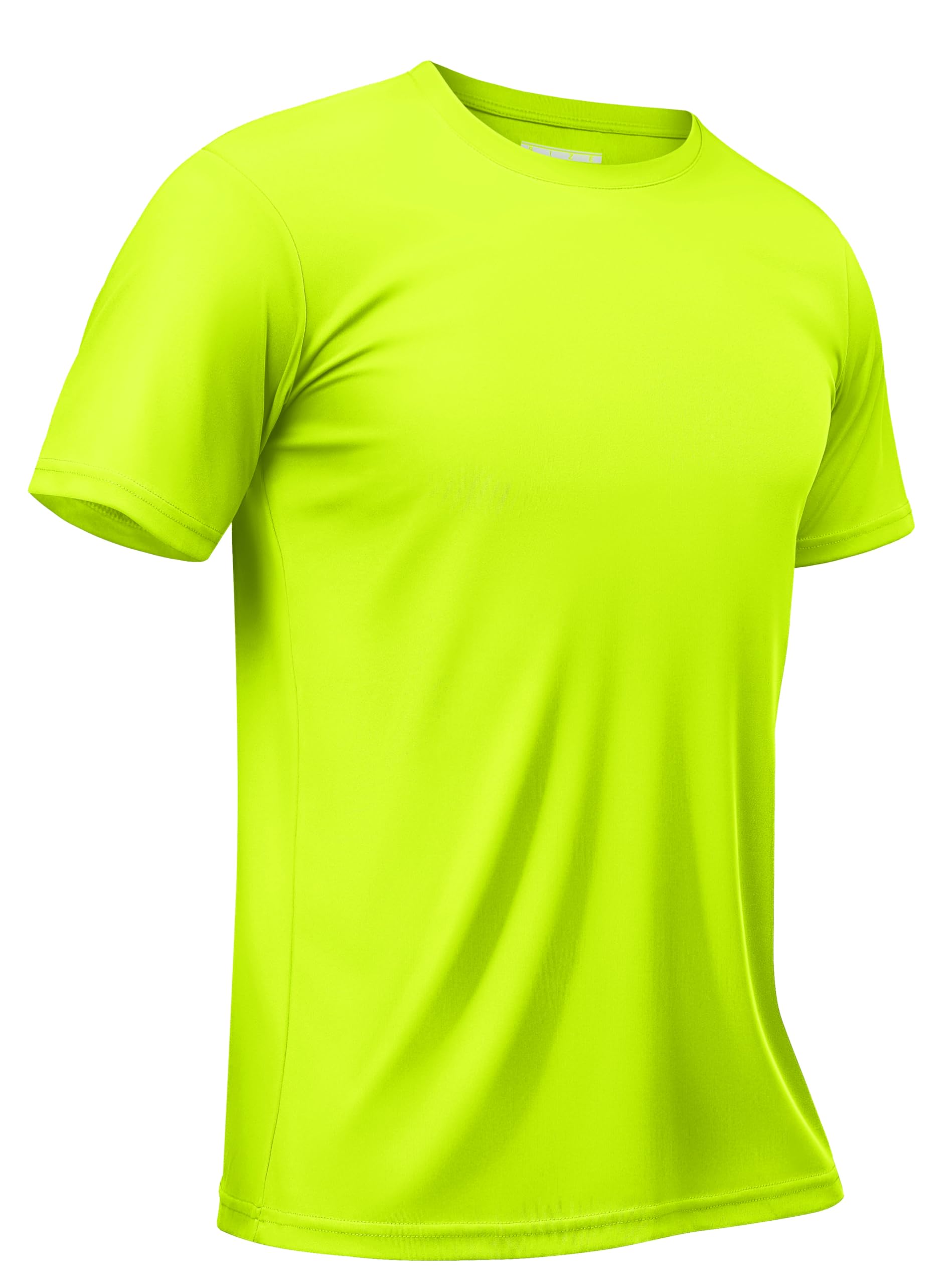 TACVASEN Mens Athletic Short Sleeve T-shirts Quick Dry Fit Workout Sun Protection Swim Shirts Running Rash Guard UPF50+